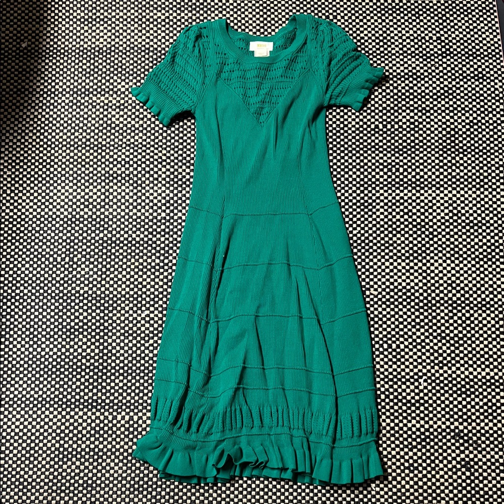Maeve Teal Knit Dress